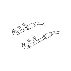 Cessna310RExhaust System Drawing